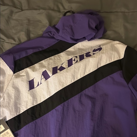 Los Angeles Lakers Purple and White Jacket - Picture 4 of 4